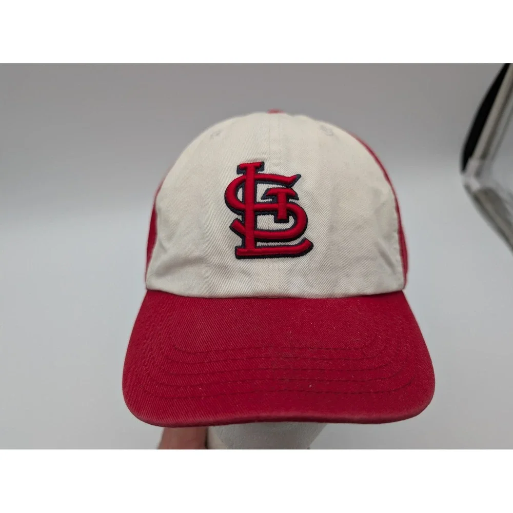 47 Brand St Louis Cardinals Kids Hat Red White Baseball Cap Adjustable STL Logo